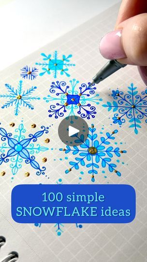 Christmas Fairytale, Snowflakes Drawing, Snowflakes Art, Christmas Mandala, Music Christmas, Simple Snowflake, Flower Drawing Tutorials, Mandela Art, Snowflake Pattern