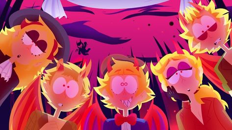 Server Banner, Damien Thorn, Hell Park, North Garden, Tweek Y Craig, South Park Characters, South Park Fanart, Fluttershy, Wallpaper Pc