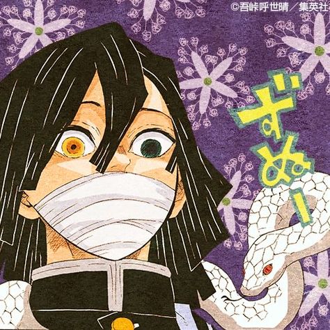 #kimetsunoyaiba #demonslayer #obanai Manga Colored, Entertainment District, Manga Icons, Anime Profile, Art Icon, Kimetsu No Yaiba, Slayer Anime, Manga Comics, Anime Demon