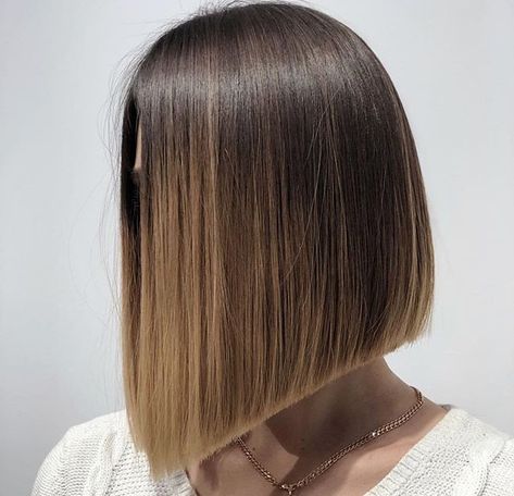 Triangular One Length, Triangle Haircut, Above The Shoulder Haircuts, One Length Haircuts, One Length Bobs, One Length Hair, Shoulder Haircut, Bobbed Hair, Hair Covering