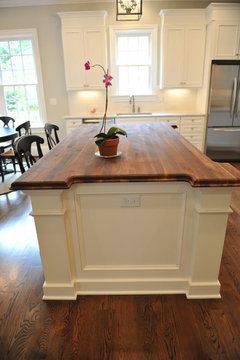 Kitchen Island Butcher Block Top, Rustic Countertops, Butcher Block Island Kitchen, Interior Painting, Kitchen Island Design, Wood Counter, Wood Countertops, Farmhouse Style Kitchen, Kitchen Islands