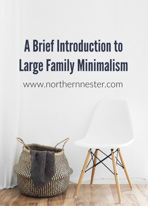 a-brief-introduction-to-large-family-minimalism Family Minimalism, Home Organisation Tips, Minimalist Family, Tidy House, Family Tips, Material Things, Diy Home Cleaning, Home Management, Home Organisation