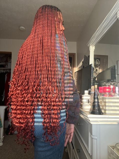 burgandy box braids + black girl hairstyles Braids Black, Black Girls Hairstyles, Box Braids, Wavy Hair, Girl Hairstyles, Braids, Twist, Hairstyles, Hair Styles