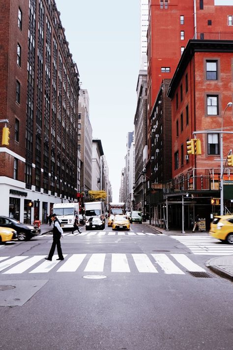 City Crosswalk, City Fashion Photography, Nyc Travel Guide, Neighborhood Guide, New York City Travel, Nyc Trip, City Photography, Street Photo, Urban Photography