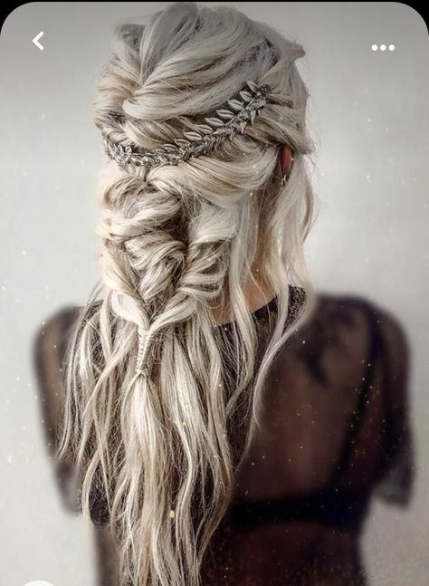 Viking Wedding Hair, Bohemian Wedding Hair, Viking Wedding, Viking Hair, Boho Wedding Hair, Peinados Recogidos, Easy Summer Hairstyles, Elegant Updo, Braided Hairstyles Easy