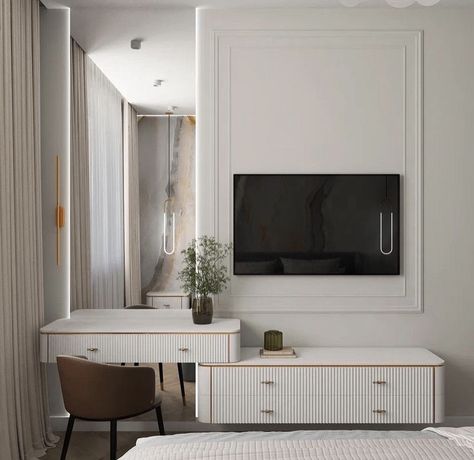 Tv Unit With Dressing, Tv Unit With Dressing Table, Duplex Flat, Pik 2, Toilet And Bathroom Design, Mini Apartments, Bedroom Tv, Dressing Table Design, Bar Interior Design