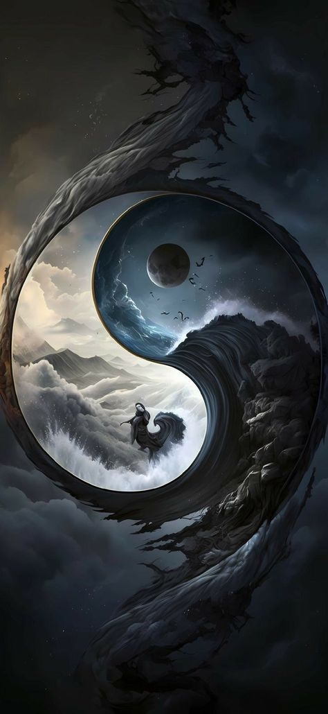 Cool Background Pics, Yin Yang Illustration, Zen Mind, Bike Wallpaper, Wallpaper Store, Unique Iphone Wallpaper, Yin Yang Art, Lion Photography, Best Nature Wallpapers