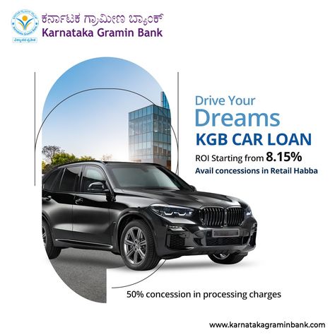 Drive Your Dreams KGB Car Loan ROI Starting from 8.15% Avail concessions in Retail Habba 50% concessions in processing charges Visit : https://karnatakagraminbank.com/banking-proserv/retail-loans #karnatakagraminbank #kgb #carcarnival #carloan #carfinance #karnataka #loans #bank #finance Car Finance Ads, Finance Ads, Logistics Design, Smart Method, Car Loan, Ideal Partner, Car Fuel, Salon Ideas, Food Ads