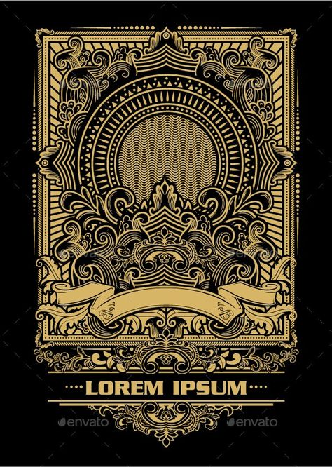 Victorian Lettering, Classic Ornament, Game Card Design, Playing Cards Design, 카드 디자인, Tableau Art, Ornaments Design, Design Layout, Lettering Design