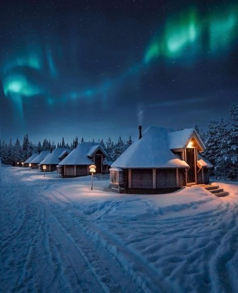 Aurora Lights, Lapland Finland, Virtual Travel, Wooden Cabins, The Aurora, Booking Flights, City Landscape, Most Beautiful Places, Beautiful World