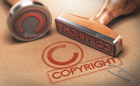 Copyright Symbol by Olivier_Le_Moal. 3D illustration of two rubber stamps with copyright word and symbol over kraft paper background, Concept of copyright...#illustration, #rubber, #stamps, #Copyright Copyright Page, Copyright Symbol, Book Catalogue, Mean People, Apple Books, Intellectual Property, Sell On Amazon, Income Streams, Copyright Infringement