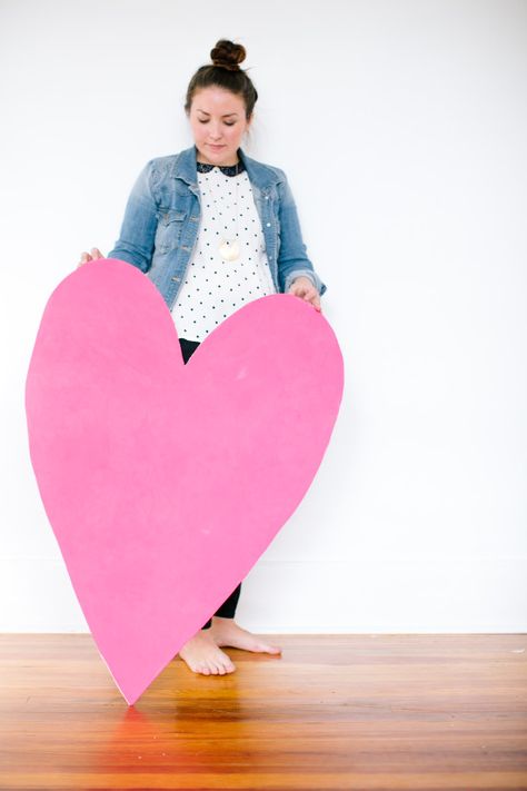 Giant Heart Decoration, Podcast Shoot, Valentines Toddler, Valentines Backdrop, Valentine Photoshoot, Cupid Shuffle, Valentine Backdrop, Valentines Envelopes, Diy Heart