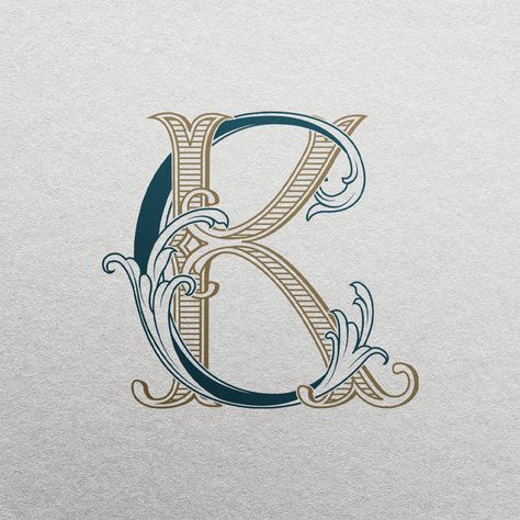 Ck Monogram, Invitation Maker, Personal Logo, Foil Stamping, Monogram Wedding, Monogram Letters, Design Process, Vector Design, Custom Logos