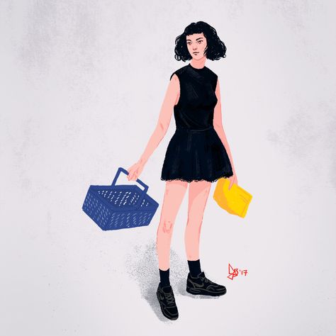 Daria Golab on Behance Sketch Character, Illustrator Sketch, Random Places, Draw People, Beautiful Human, 2017 Summer, Artist Artwork, Tea Lover, Girl Crush