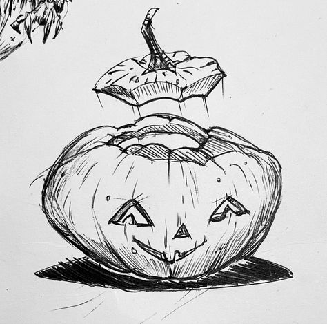 #inktober #inktober2022 #happy #halloween #pumpkin #jackolantern Jumbo Sketch, Jumbo Inktober, Jumbo Drawing, Happy Halloween Pumpkin, Spooky Art, Happy Pumpkin, Halloween Illustration, Poses Reference, Halloween Pumpkin