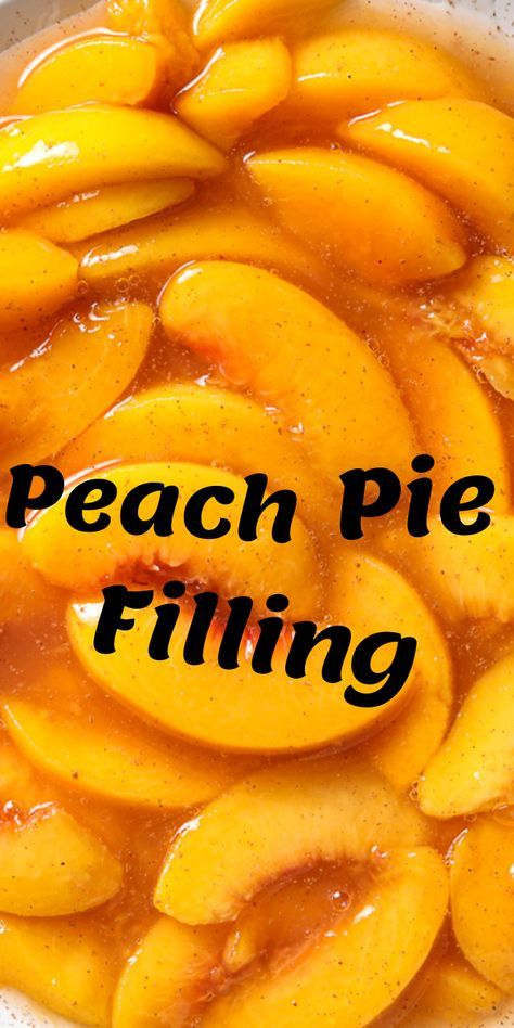 Peach Pie Filling Recipes, Homemade Peach Pie, Desserts Oreo, Dessert For Summer, Fresh Peach Pie, Peach Pie Recipes, Peach Dessert Recipes, Peach Pie Filling, Pie Filling Recipes