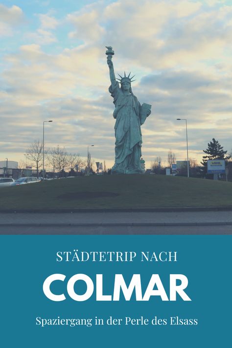 Welche Sehenswürdigkeiten man bei einem Spaziergang durch Colmar zu sehen bekommt: von pittoresken Fachwerkhäusern bis zu einer wohlbekannten Dame in der Perle des Elsass. #colmar #colmarfrankreich #frankreich #städtetrip #städtereise #städtetripeuropa #städtereiseeuropa #kleinstadt #elsassurlaub #kurzurlaub #kurzurlaubeuropa #europa #reisetipp Colmar, Statue Of Liberty, Statue, Travel