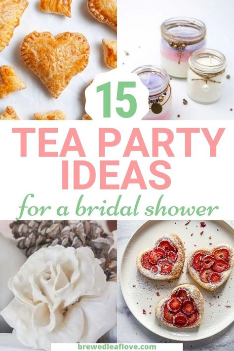 Garden Tea Party Food Ideas, Teacup Party Favors, Wedding Shower Tea Party Ideas, English Tea Bridal Shower Ideas, Wedding Shower Tea Party, Tea Party Bridal Shower Ideas Food, Tea Themed Bridal Shower Ideas, Tea Party Shower Bridal, Yea Party Bridal Shower Ideas