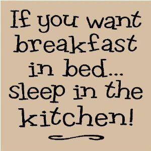 Quote about breakfast in bed Bed Quotes Funny, In Bed Quotes, Breakfast Quotes, Bed Quotes, Funny Breakfast, Birthday Breakfast Party, Breakfast Crockpot Recipes, School Recipes, True Food