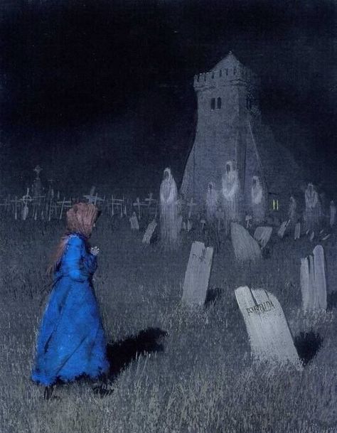 çizgili masallar: The Barefoot Princess by Igor Oleynikov Redlipstick Resurrected, Graveyard Girl, 다크 판타지, Creepy Art, Art And Illustration, Childrens Illustrations, Pics Art, Horror Art, Graveyard