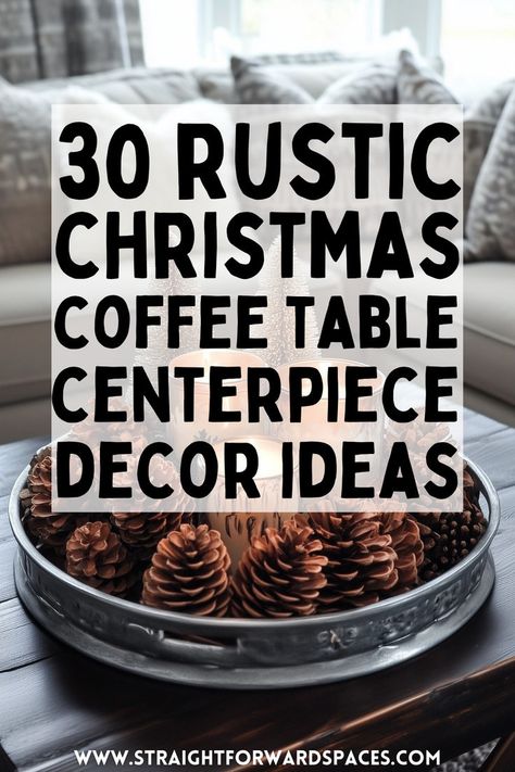 rustic coffee table centerpieces for christmas charm Birch Logs In Basket Christmas Decor, Winter Decor Coffee Table, Christmas Wood Tray Decor, Rustic Christmas Centerpieces Diy, Coffee Table Tray Decor Christmas, Christmas Dough Bowl Centerpieces For Table, January Coffee Table Decor, Winter Coffee Table Tray, Winter Coffee Table Decor Ideas