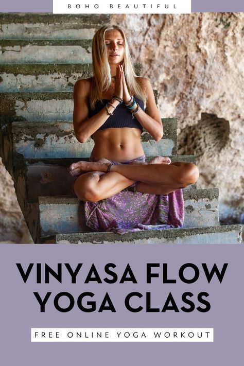 Boho Beautiful Yoga Juliana, Slow Flow Yoga Sequence, Power Yoga Flow, Boho Beautiful Yoga, Vinyasa Flow Yoga, Yoga Detox, Evening Yoga, Cardio Yoga, Yoga Ashtanga