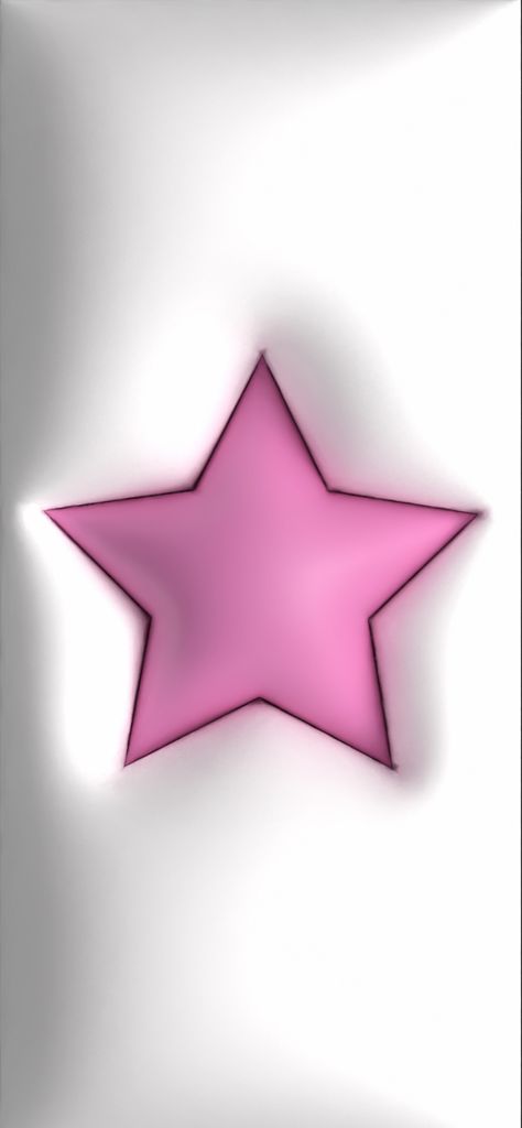 wallpaper Pink Star 3d Wallpaper, Stargirl Wallpaper Pink, 3d Puffy Wallpaper Star, Pink Star Wallpaper Y2k, Neon Pink Widgets, Pink Star Aesthetic, 3d Pfps, Pink Stargirl, Protection Manifestation