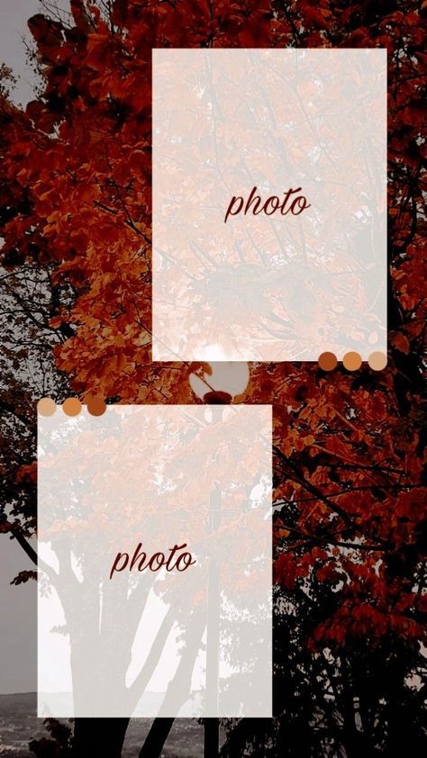 2 Photo Instagram Story Ideas, Rose Day Instagram Story, 2 Photo Frame Background, Autumn Story Ideas, Instagram Story Ideas Two Photos, Insta Template Story, Autumn Story Instagram, Background For Insta Story, Photo Layout Instagram Story