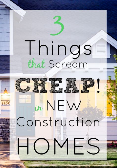 Dream Home Features Ideas, Cleaning New Construction Home, Builder Upgrades You Should Do, Customizing Builder Grade Home, Spec Home Upgrades, Upgrading Builder Grade Home, New Build House Ideas, New Construction Home Ideas, Custom Home Ideas