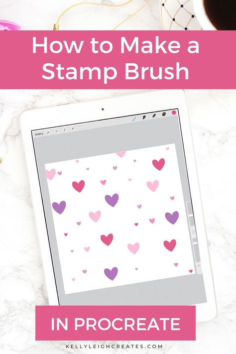 Procreate Ipad Tutorials, Ipad Tutorials, Procreate Ipad, Procreate Tutorial, Heart Stamp, Back Tattoo, Digital Design, Stamp, Tattoos