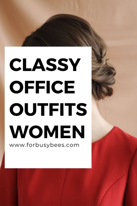 classy office outfit women Business Outfits For Women Work, Professional Work Outfits Women, Classy Office Outfits Women, Work Outfits Women Office Professional, Professional Outfits For Women, Semi Casual Outfit Women, Business Professional Outfits For Women, Office Work Outfits, Elegant Work Dress