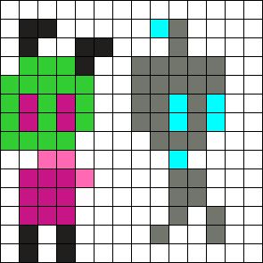 Gir Perler Bead, Fuse Bead Patterns, Pattern Maker, Beads Designs, Kandi Patterns, Bead Sprite, Photo Pattern, Melty Beads, Kandi Bracelets