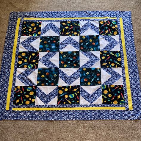 Walkabout Quilt Pattern, Walkabout Quilt, Childrens Quilts, Quilts Ideas, Patch Quilt, Quilt Ideas, Quilt Inspiration, Quilt Pattern, Outer Space