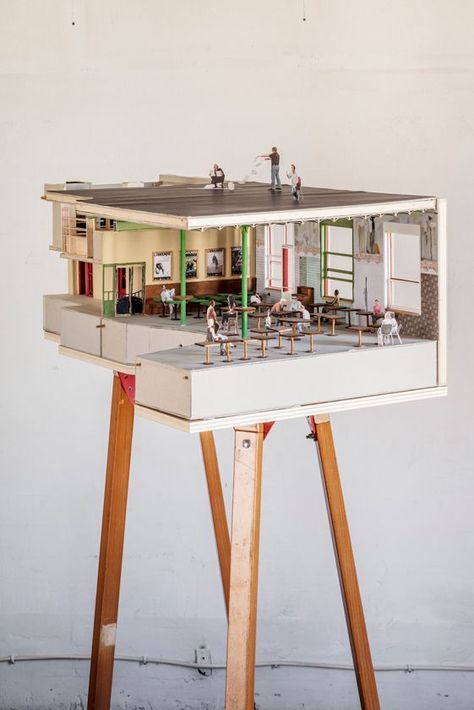 Conceptual Model Architecture, Architecture Foundation, Japanese Garden Design, Arch Model, Architecture Model House, Architecture Model Making, Urban Architecture, Space Architecture, Architecture Presentation