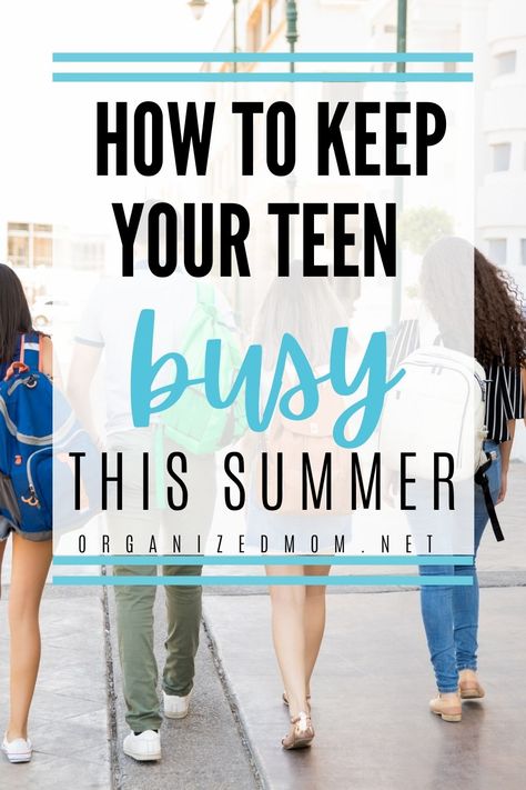 How To Keep Teens Busy In The Summer, Things For Kids To Do In The Summer, Teen Bored Ideas, Summer Break Schedule For Teens, Summer Fun With Teens, Summer Chores List For Teens, Summer Routine For Preteens, Summer Vacation Routine For Teens, Teenage Summer Activities