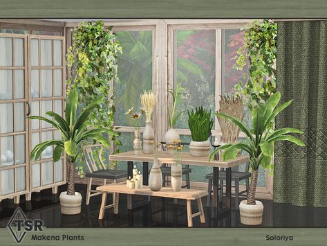 Plants Sims 4, Sims 4 Decor, Resource Furniture, Sims 4 House Building, Sims 4 Game Mods, Casas The Sims 4, Sims 4 Cc Furniture, Best Mods, Best Sims