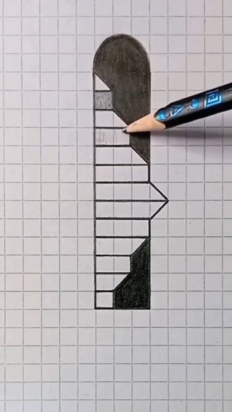 3d Stairs Drawing, Staircase Illusion, Stairs Drawing, 3d Stairs, How To Draw Stairs, Sea Shanty, Art Content, Sea Shanties, Illusion Drawings