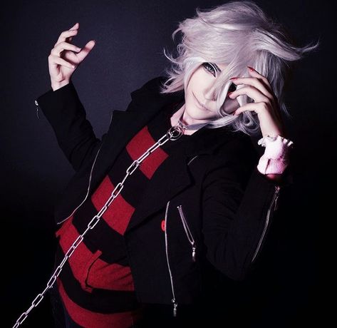 Nagito Komaeda Servant Nagito Cosplay, Nagito Cosplay, Nagito Komaeda Cosplay, Danganronpa Cosplay, Danganronpa Monokuma, Hinata Cosplay, Anime Cosplay Makeup, Video Game Anime, Danganronpa 2