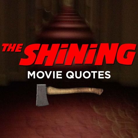 Here are Jack Nicholson's most blood-chilling quotes from The Shining. The post Jack Nicholson At His Finest: 7 Creepy Quotes From The Shining appeared first on methodshop. The Shining Quotes Movie, Jack From The Shining, The Shining Quotes, Shining Quotes, Jack Nicholson The Shining, Chilling Quotes, Danny Lloyd, Creepy Quotes, Chill Quotes