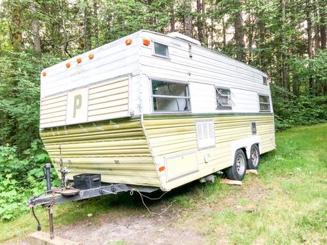 Retro Trailer Remodel, Vintage Travel Trailer Remodel, Remodel Camper, Vintage Camper Redo, Small Travel Trailer Remodel, Retro Caravans, Vintage Trailers For Sale, Camper Inspiration, Small Travel Trailer