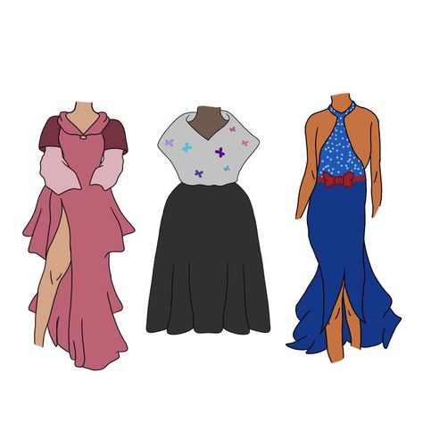 These three dress designs are inspired by Filipino clothing styles. Filipino Dress, Filipino Clothing, Clothing Styles, Dress Designs, Sleeping Beauty, Designer Dresses, Aurora Sleeping Beauty, Fashion Outfits, Disney Princess