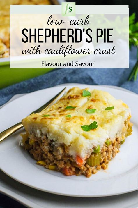 A slice of Shepherd's Pie with Cauliflower Mash Topping Low Carb Shepherds Pie, November Recipes, October Recipes, Creamy Mashed Cauliflower, Pie And Mash, Cauliflower Mash, Low Carb Low Fat Recipes, Shepherds Pie Recipe, Boiled Egg Diet Plan