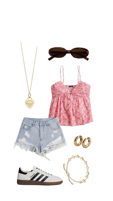 Preppy Summer Outfits, Outfit Inspo Summer, Casual Preppy Outfits, Outfit Inspo Casual, Cute Preppy Outfits, Trendy Summer Outfits, Preppy Outfit, Simple Trendy Outfits, Cute Everyday Outfits