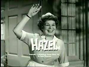 Hazel Tv Show, 60s Tv Shows, 70s Tv, Classic Television, Old Shows, Great Tv Shows, Old Tv Shows, Title Card, Vintage Tv