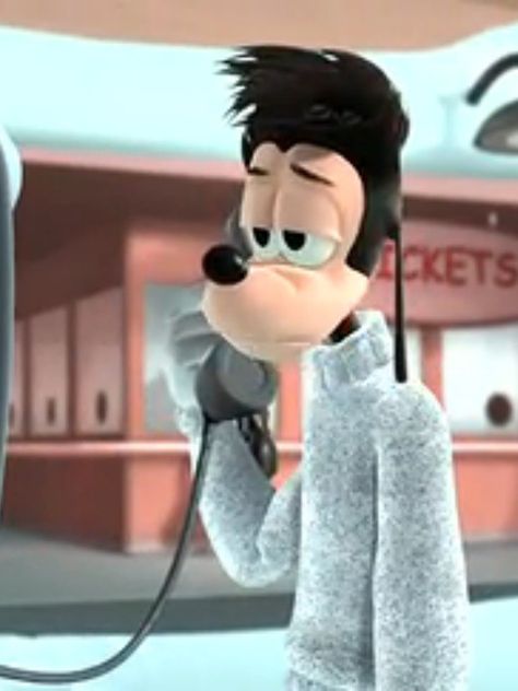 Max Goof on the payphone. Looking disappointed. Mickeys Twice Upon A Christmas, An Extremely Goofy Movie, Max Goofy, Max Goof, Goofy Movie, Gender Envy, I Love, Cake, Christmas