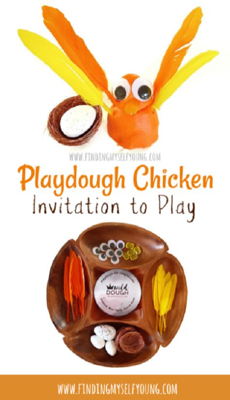 Chicken Montessori Activities, Chicken Sensory Play, Hen Activities For Preschool, Life Cycle Of A Chicken Activities, Farm Themed Process Art, Chicken Preschool Activities, Chicken Activities For Toddlers, Chicken Activities For Preschool, Farm Eyfs