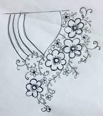 Sulaman Pita, Motifs Perler, Floral Embroidery Patterns, Hand Embroidery Videos, Border Embroidery Designs, Handmade Embroidery Designs, Bead Embroidery Patterns, Hand Work Embroidery, Pola Sulam