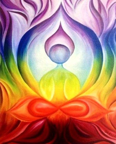 Spiritual Art Painting, Yoga Art Painting, Chakra Painting, Yoga Painting, Yoga Kunst, Painting Lotus, Arte Yoga, Lotus Painting, Spiritual Paintings