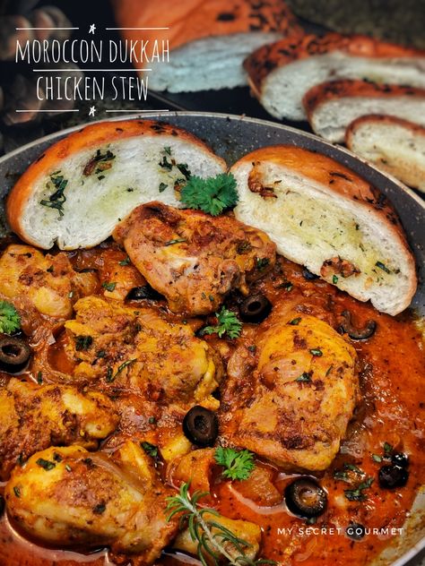 Moroccan Dukkah Chicken Stew Dukkah Chicken, Moroccan Chicken Stew, Dukkah Recipe, Middle Eastern Chicken, Moroccan Dishes, Lebanese Cuisine, Stew Chicken Recipe, Moroccan Chicken, Xmas Dinner