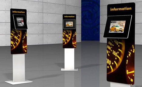 iPad kiosks Ipad Floor Stand, Ipad Kiosk, Standing Signage, Retail Store Display, Interactive Exhibition, Museum Exhibition Design, Kiosk Design, Forums Design, Home Design Plan